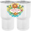 20 oz. Tall Stainless Steel Vacuum Insulated Tumbler White Thumbnail