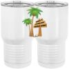 20 oz. Tall Stainless Steel Vacuum Insulated Tumbler White Thumbnail