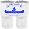20 oz. Tall Stainless Steel Vacuum Insulated Tumbler White Thumbnail