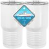 20 oz. Tall Stainless Steel Vacuum Insulated Tumbler White Thumbnail