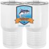 20 oz. Tall Stainless Steel Vacuum Insulated Tumbler White Thumbnail