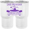 20 oz. Tall Stainless Steel Vacuum Insulated Tumbler White Thumbnail