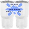 20 oz. Tall Stainless Steel Vacuum Insulated Tumbler White Thumbnail