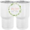 20 oz. Tall Stainless Steel Vacuum Insulated Tumbler White Thumbnail