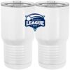 20 oz. Tall Stainless Steel Vacuum Insulated Tumbler White Thumbnail
