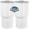 20 oz. Tall Stainless Steel Vacuum Insulated Tumbler White Thumbnail