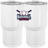20 oz. Tall Stainless Steel Vacuum Insulated Tumbler White Thumbnail