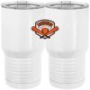 20 oz. Tall Stainless Steel Vacuum Insulated Tumbler White Thumbnail