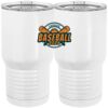 20 oz. Tall Stainless Steel Vacuum Insulated Tumbler White Thumbnail