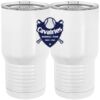 20 oz. Tall Stainless Steel Vacuum Insulated Tumbler White Thumbnail