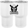 20 oz. Tall Stainless Steel Vacuum Insulated Tumbler White Thumbnail