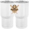 20 oz. Tall Stainless Steel Vacuum Insulated Tumbler White Thumbnail