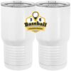 20 oz. Tall Stainless Steel Vacuum Insulated Tumbler White Thumbnail