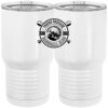 20 oz. Tall Stainless Steel Vacuum Insulated Tumbler White Thumbnail