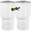 20 oz. Tall Stainless Steel Vacuum Insulated Tumbler White Thumbnail
