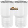 20 oz. Tall Stainless Steel Vacuum Insulated Tumbler White Thumbnail