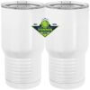 20 oz. Tall Stainless Steel Vacuum Insulated Tumbler White Thumbnail