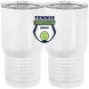 20 oz. Tall Stainless Steel Vacuum Insulated Tumbler White Thumbnail