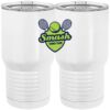 20 oz. Tall Stainless Steel Vacuum Insulated Tumbler White Thumbnail