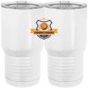 20 oz. Tall Stainless Steel Vacuum Insulated Tumbler White Thumbnail