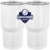 20 oz. Tall Stainless Steel Vacuum Insulated Tumbler White Thumbnail