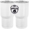 20 oz. Tall Stainless Steel Vacuum Insulated Tumbler White Thumbnail
