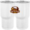 20 oz. Tall Stainless Steel Vacuum Insulated Tumbler White Thumbnail