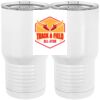20 oz. Tall Stainless Steel Vacuum Insulated Tumbler White Thumbnail