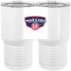 20 oz. Tall Stainless Steel Vacuum Insulated Tumbler White Thumbnail