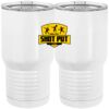 20 oz. Tall Stainless Steel Vacuum Insulated Tumbler White Thumbnail