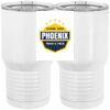 20 oz. Tall Stainless Steel Vacuum Insulated Tumbler White Thumbnail