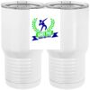 20 oz. Tall Stainless Steel Vacuum Insulated Tumbler White Thumbnail