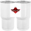 20 oz. Tall Stainless Steel Vacuum Insulated Tumbler White Thumbnail