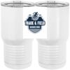 20 oz. Tall Stainless Steel Vacuum Insulated Tumbler White Thumbnail
