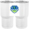 20 oz. Tall Stainless Steel Vacuum Insulated Tumbler White Thumbnail