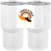 20 oz. Tall Stainless Steel Vacuum Insulated Tumbler White Thumbnail