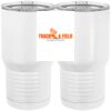 20 oz. Tall Stainless Steel Vacuum Insulated Tumbler White Thumbnail