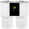 20 oz. Tall Stainless Steel Vacuum Insulated Tumbler White Thumbnail
