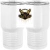 20 oz. Tall Stainless Steel Vacuum Insulated Tumbler White Thumbnail
