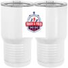 20 oz. Tall Stainless Steel Vacuum Insulated Tumbler White Thumbnail