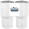 20 oz. Tall Stainless Steel Vacuum Insulated Tumbler White Thumbnail