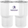 20 oz. Tall Stainless Steel Vacuum Insulated Tumbler White Thumbnail