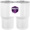 20 oz. Tall Stainless Steel Vacuum Insulated Tumbler White Thumbnail
