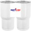 20 oz. Tall Stainless Steel Vacuum Insulated Tumbler White Thumbnail