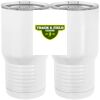 20 oz. Tall Stainless Steel Vacuum Insulated Tumbler White Thumbnail