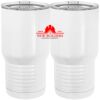 20 oz. Tall Stainless Steel Vacuum Insulated Tumbler White Thumbnail