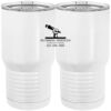 20 oz. Tall Stainless Steel Vacuum Insulated Tumbler White Thumbnail