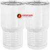 20 oz. Tall Stainless Steel Vacuum Insulated Tumbler White Thumbnail