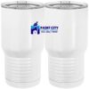 20 oz. Tall Stainless Steel Vacuum Insulated Tumbler White Thumbnail