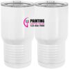 20 oz. Tall Stainless Steel Vacuum Insulated Tumbler White Thumbnail